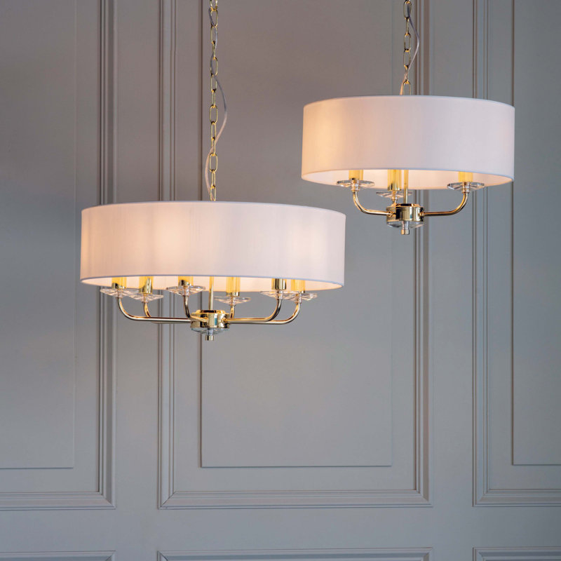 Basilia 3 Light Drum Chandelier Basilia 3 Light Drum Chandelier